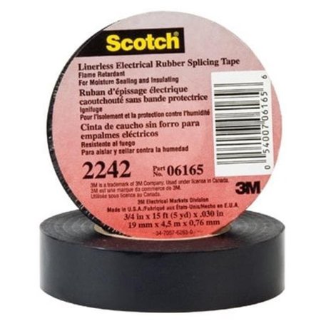 3M Electrical 3M Electrical 500-06165 .75 in. X15 ft. Linerless Splicing Tape 500-06165